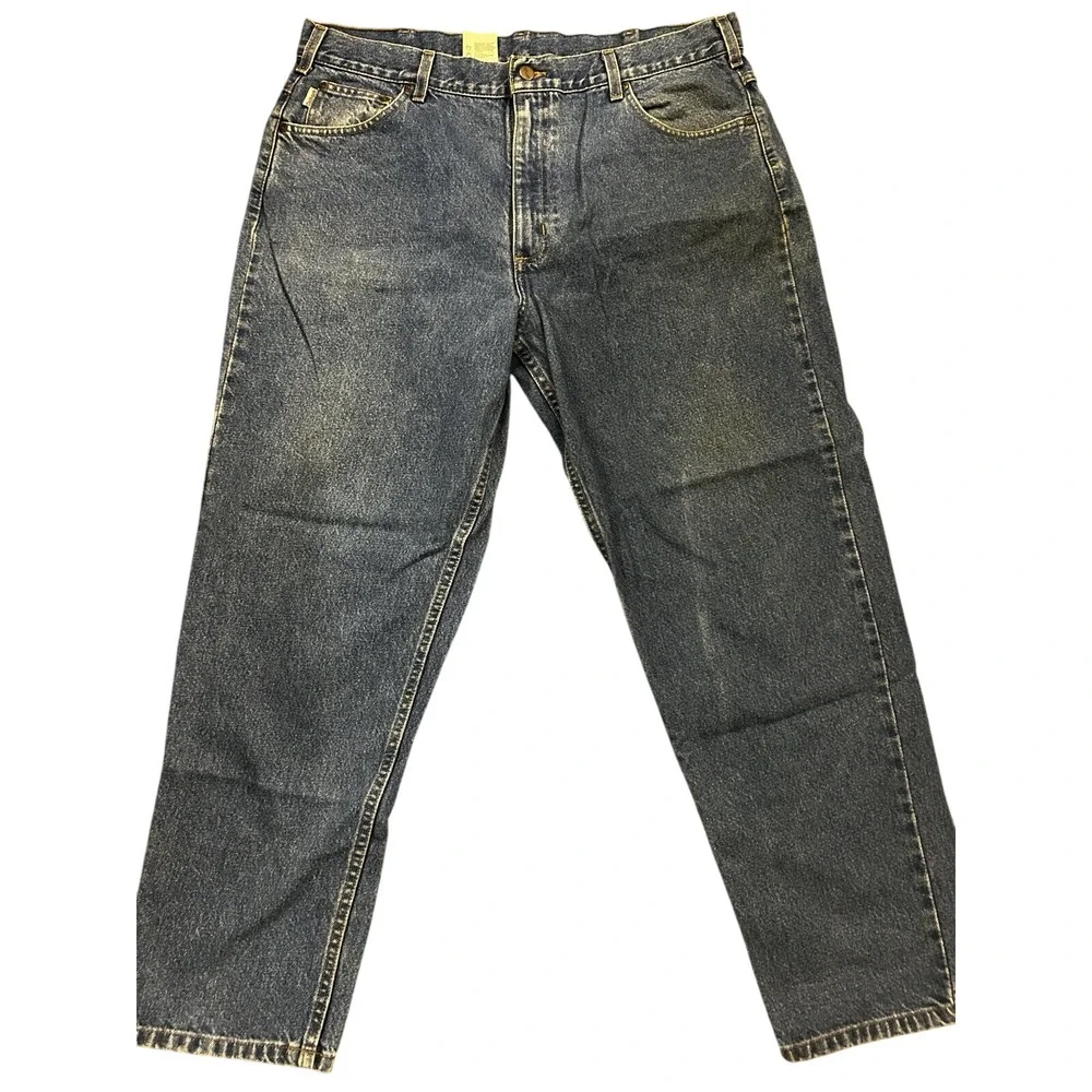 Carhartt B17 DST Tapered Leg‎ Jeans Men Size 39x29 Relaxed Fit Work Cotton